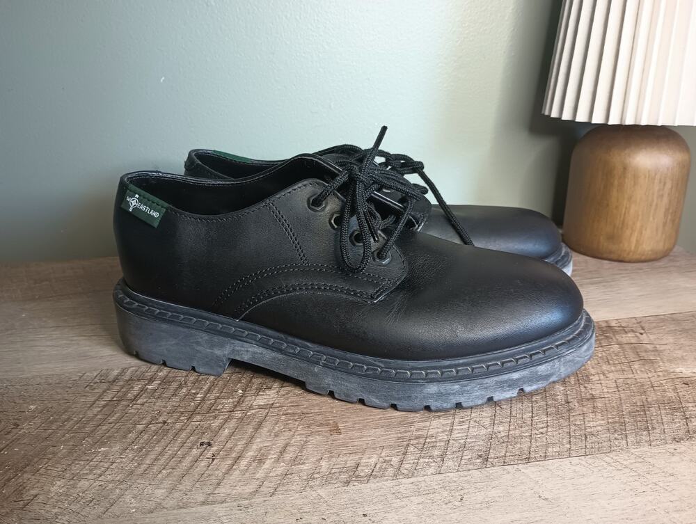Eastland Mens Y2K Chunky Leather Oxford Sneakers 10.5 D G Goth Dark Academia